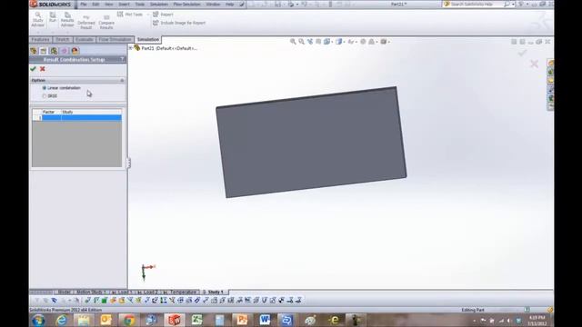 SOLIDWORKS Simulation - Combining Multiple Static Studies смотреть онлайн
