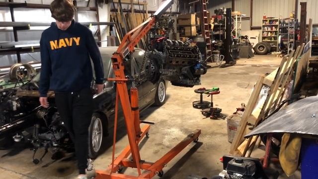 E39 540i/6 engine swap part 3 смотреть онлайн