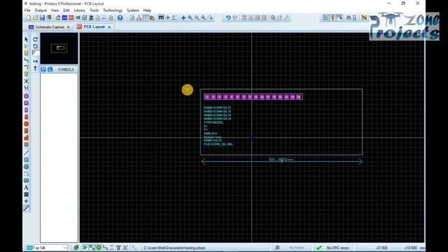 Tutorial:How to make a PCB package footprint in Proteus смотреть онлайн