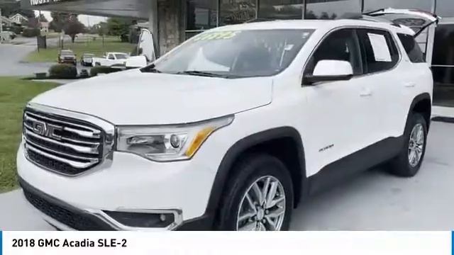 2018 GMC Acadia Used Rusty Wallace Auto Morristown, TN 423-586-1441 Live K6741A смотреть онлайн