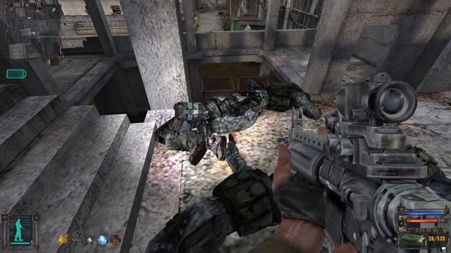 И Снова На Кордоне_Прохождение Сталкер Тень Чернобыля (часть 11)