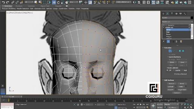 Max Face Modeling Part 6 #3dsmaxmodeling #3dsmax #3dsmax2018 #3dmodeling #3danimation #3d смотреть онлайн