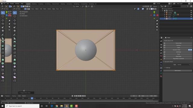 Blender Tutorial - How to Make A Stamp Effect Animation in Blender Using Dynamic Paint смотреть онлайн