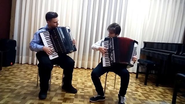 дует акордеоністів Дубонос К.-Доценко М."МШ №10м.Одеси"А.Хачатурян«Танець Егіни» із балета «Спартак смотреть онлайн