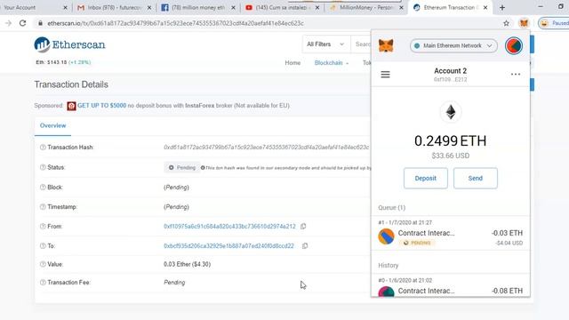 Inregistare si plata Smart Contract la programul Million Money! смотреть онлайн