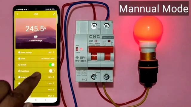 CNC Smart WiFi MCB for Smart Home Automation(Wiring with Digital Meter) смотреть онлайн