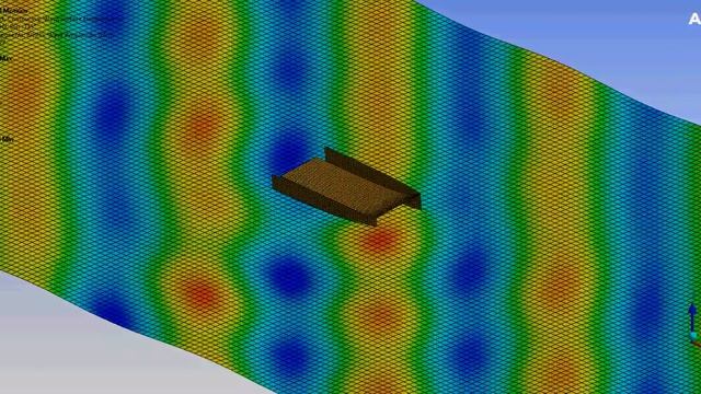 ANSYS Aqwa - Catamaran #2 смотреть онлайн