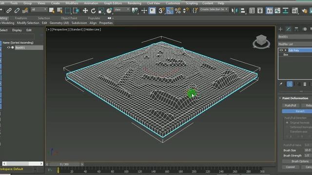 3ds max terrain with edit poly смотреть онлайн