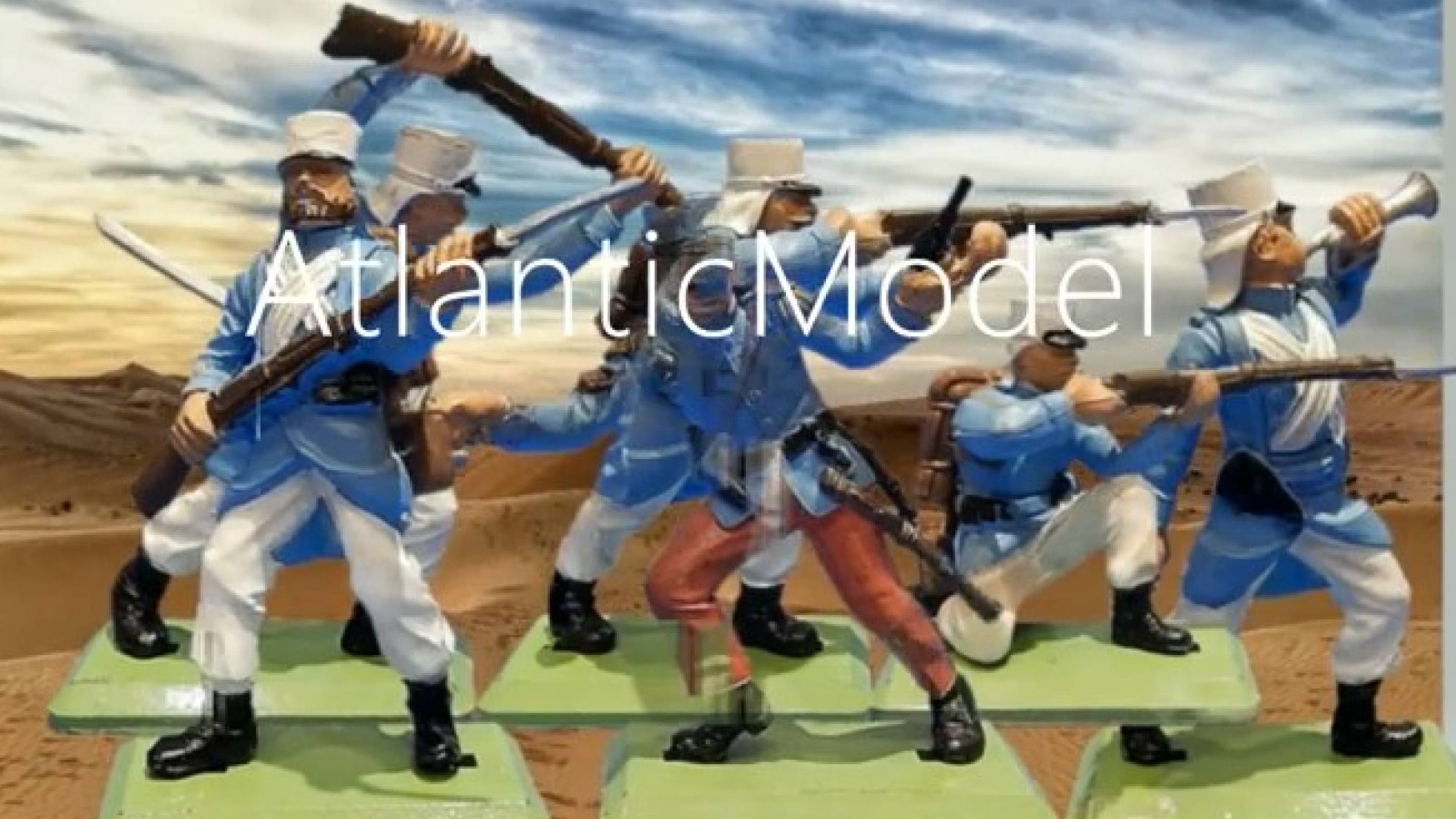 солдатики Britains Французский иностранный легион Пешие солдаты смотреть онлайн