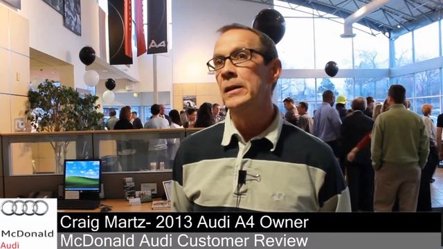 2013 Audi A4 Prestige Review | McDonald Audi Testimonial смотреть онлайн