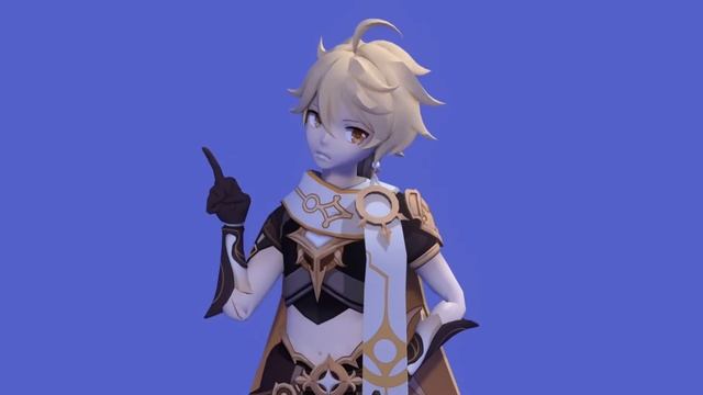 Aether breaks his hands | Genshin Blender Animation смотреть онлайн