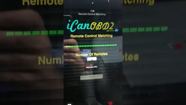 iCanOBD2----ELM327 WIFI---Remote Control Matching смотреть онлайн
