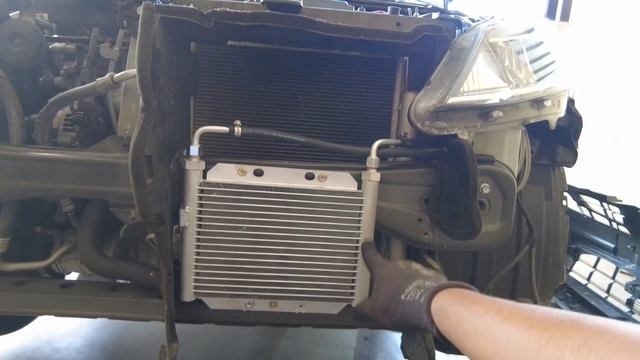 Myvi Gen3 install External ATF Oil Cooler смотреть онлайн