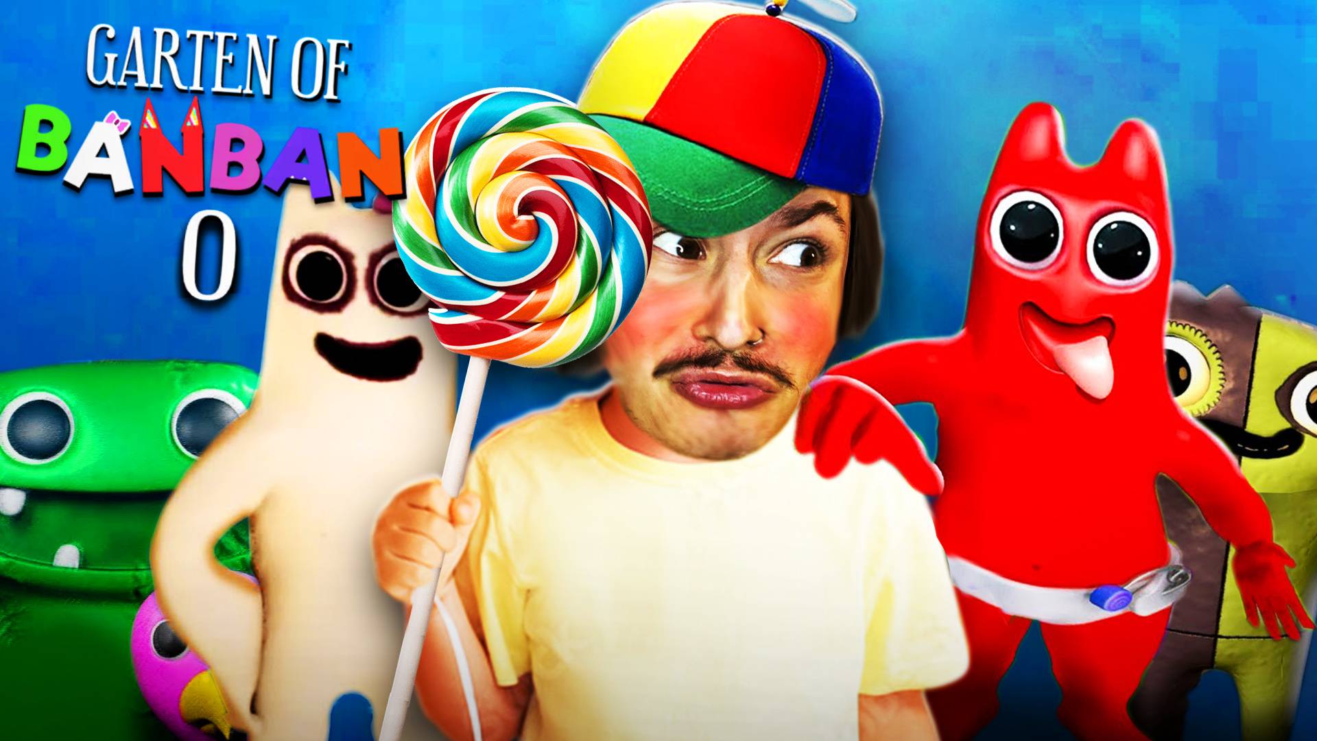 ЗАСТРЯЛ В САДУ ДЕТЕЙ БАНБАНОВ!! (Garten Of Banban 0: ПОЛНАЯ ИГРА)