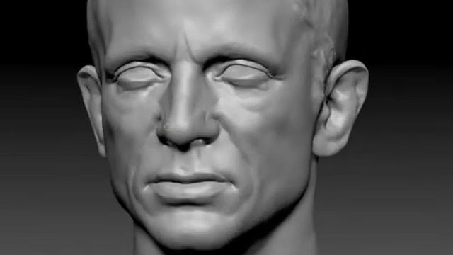 DanielCraigPart1 Zbrush sculpt.mov смотреть онлайн