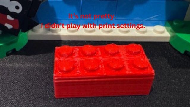 I made a LEGO trying to learn Fusion 360 смотреть онлайн