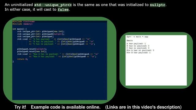 C++'s Smart Pointers: Unique Ownership смотреть онлайн
