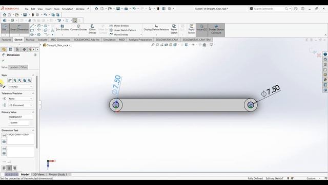 Straight Gear Rack Design Tutorial for CSWA Exam: Mastering SolidWorks Techniques смотреть онлайн