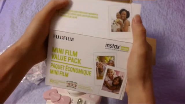 富士拍立得 instax Mini 8 馬上看 相機 Fujifilm instax mini hello Kitty unboxing 40周年紀念 開箱 смотреть онлайн