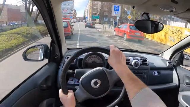 2009 Smart Fortwo II Coupe (1.0 MHD 61 HP) | POV Test Drive смотреть онлайн