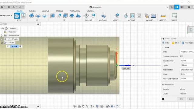 FUSION 360 CAM Setup Refrentado смотреть онлайн