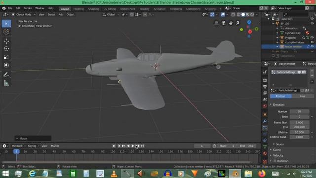 Blender Tutorial: How to Animate Bullet Tracers смотреть онлайн