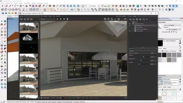 PARTE 2- RENDER EXTERIOR "MODULO PLAZA DE COMIDAS" SKETCHUP - VRAY 5 смотреть онлайн