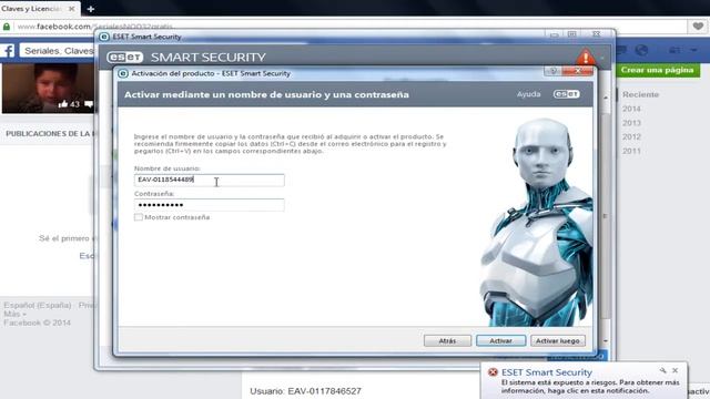 Cambiar Clave Nod32 смотреть онлайн