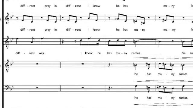 Gaia - Score choir/vocal group смотреть онлайн