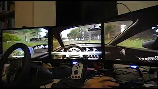 Test Drive Unlimited - Logitech G27 Racing Wheel - Eyefinity смотреть онлайн