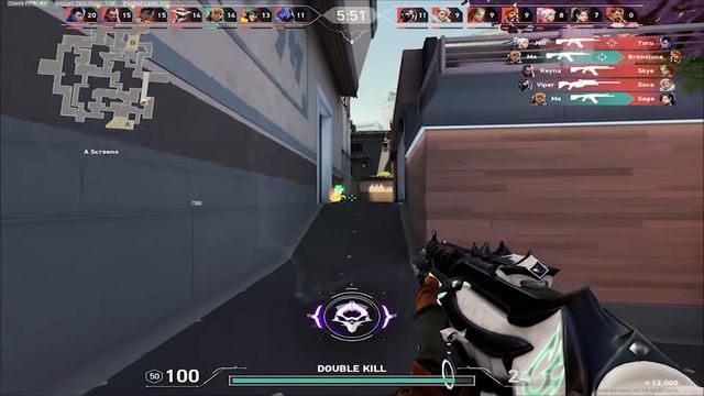 REAVER VANDAL WHITE (Valorant Montage) смотреть онлайн