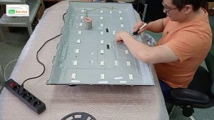 Samsung UE43J5272AU Замена подсветки универсальный ремонт