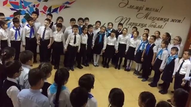 Ұстазым флешмоб смотреть онлайн