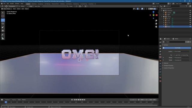 Blender Particles Tutorial - Blender 2.9 Beginners Tutorial смотреть онлайн