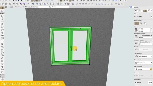 Présentation oscillo-battant paramétrique pour Archicad смотреть онлайн
