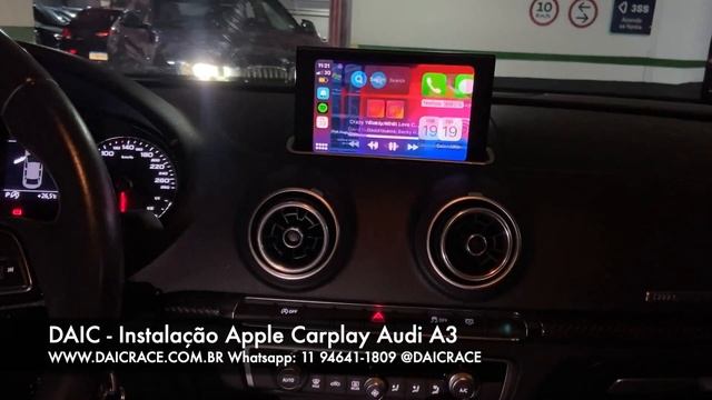 Instalação Apple CarPlay Android Auto Audi A3 | DAIC 11 94641-1809 смотреть онлайн