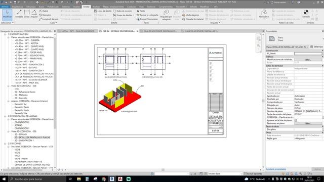 REVIT SESIÓN 37 - PRESENTACIÓN DE LÁMINAS - ESTRUCTURAS смотреть онлайн