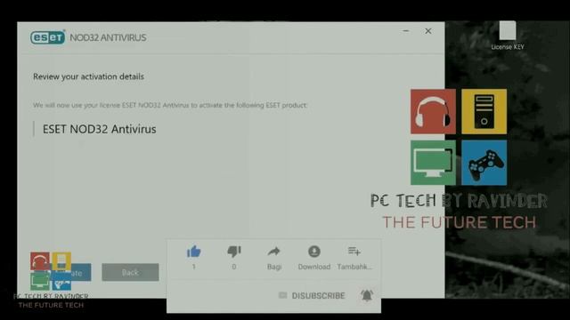 HOW TO INSTALL AND ACTIVATE ESET NOD32 ANTI VIRUS WITH LICENSE смотреть онлайн