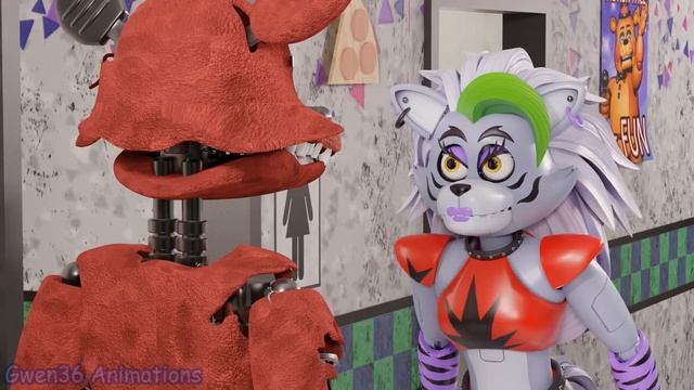 FNAF Security Breach meet FNAF 1-4 [FNAF/Blender/Compilation] смотреть онлайн
