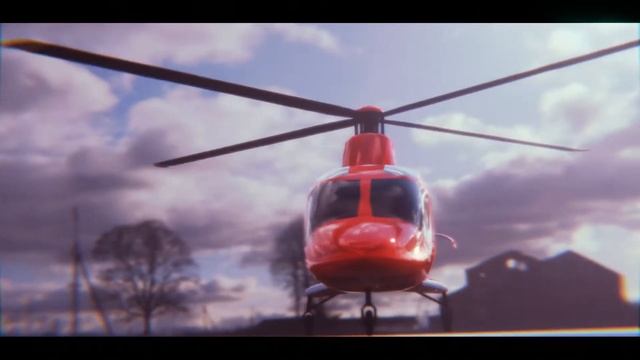 Helicopter start EEVEE Blender смотреть онлайн