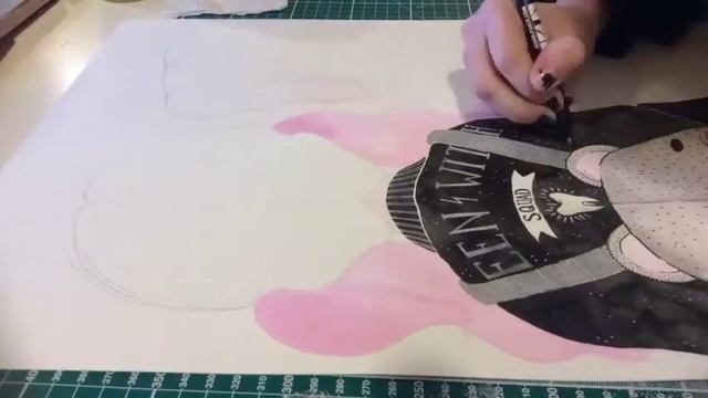 HANAMI DREAM ♥ speed-painting смотреть онлайн