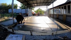 вот так надо делать фактурный бетон своими руками