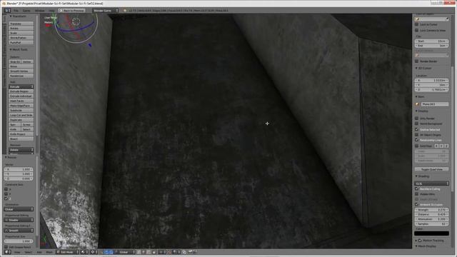 Modular Sci-Fi Set Wip 14 Blender 2.75 (Walls and Floors) смотреть онлайн