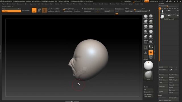 30 Minutes Zbrush Sculpting 359 Muscle 241 смотреть онлайн
