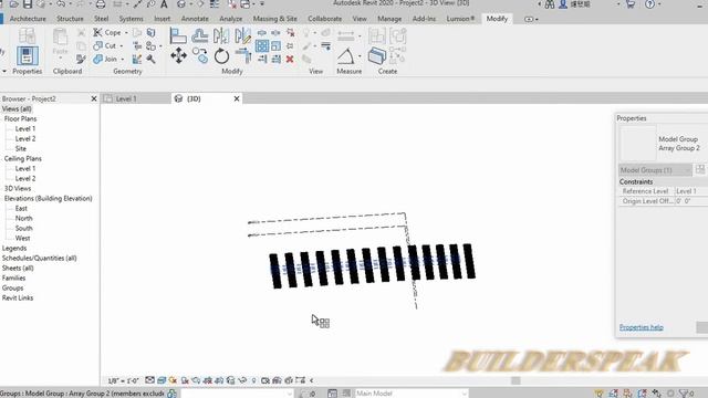 HOW TO USE MODIFY TOOLS IN REVIT IN TAMIL ( PART 3) смотреть онлайн
