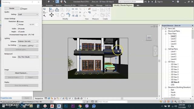take photos from revit 3d model, adding a camera смотреть онлайн