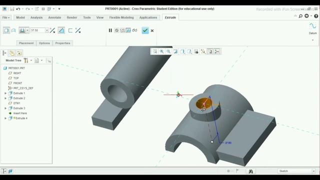 Details Of Cover | Creo Part Modeling | Difference Between Solidworks and Creo | Creo For Beginners смотреть онлайн