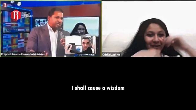 Odelia & Feivel Malaysia Testimony I Healing & Prophecy Prophet Jerome Fernando смотреть онлайн