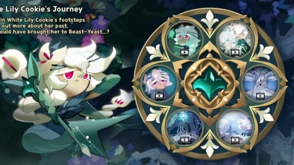 How to Collect White Lily Cookie's Journey Entries - Cookie Run Kingdom