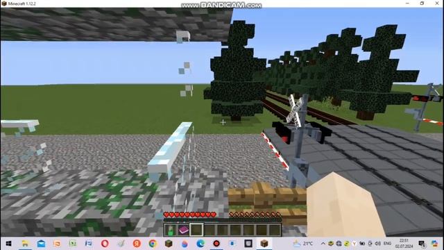 ЧУТЬ НЕ СПАЛИЛСЯ НА ЗАБРОШЕННОМ ЖД ПЕРЕЕЗДЕ! ЗАБРОШЕННЫЙ ЖД ПЕРЕЕЗД В MINECRAFT!